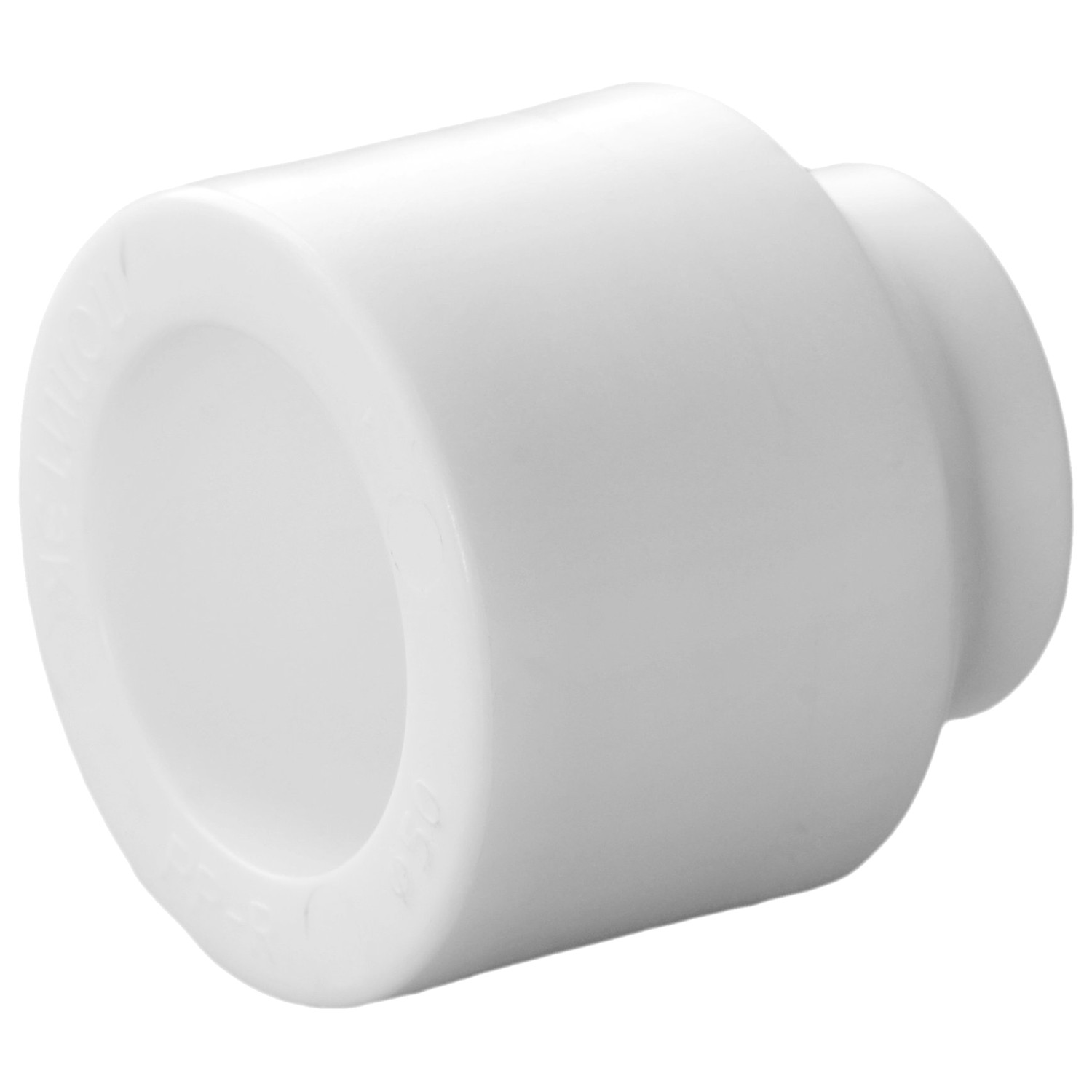 Муфта переходная полипропиленовая Политэк PPR 63х32 мм белая (уп. 15 шт) 1653444