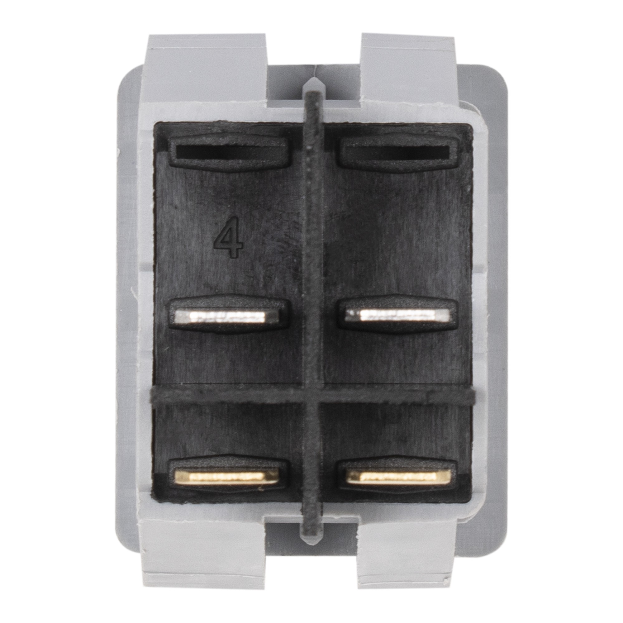 Выключатель клавишный Arcolectric C6053PLNAB зеленая линза серый C6053PLNAB