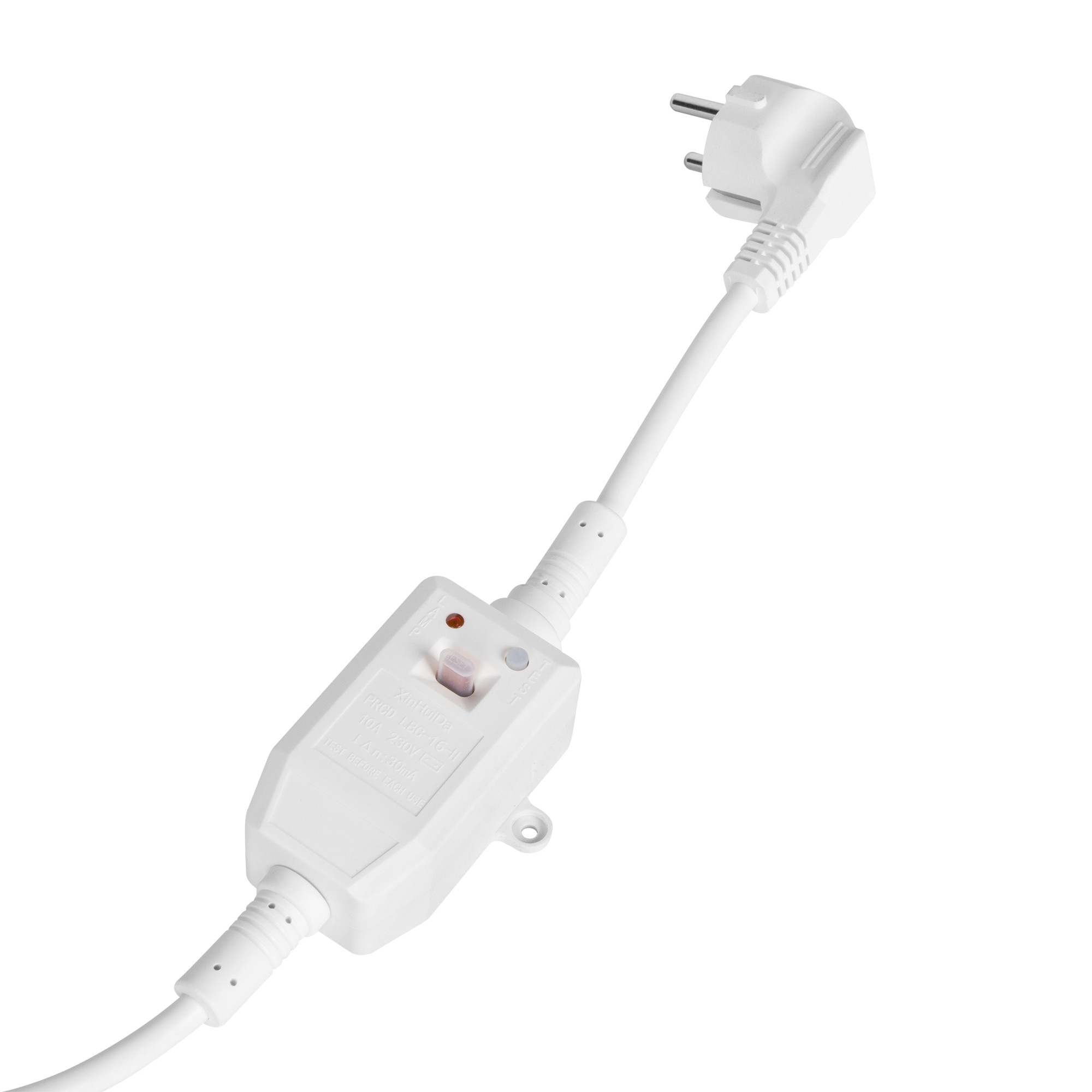 Шнур питания с УЗО и евровилкой ELCB для водонагревателей Electrolux EWH/ZWH 00026460