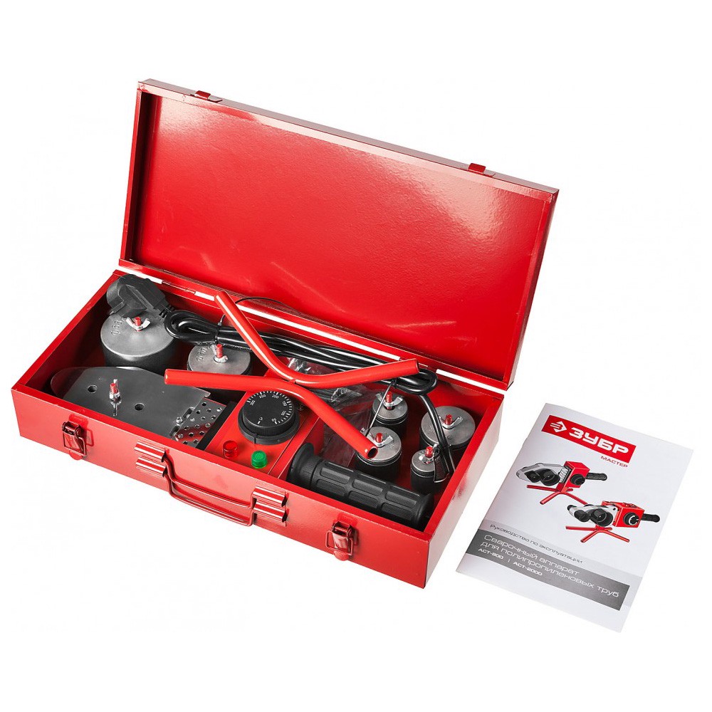 Аппарат для раструбной сварки ЗУБР АСПТ-800 800 Вт 20-63 мм