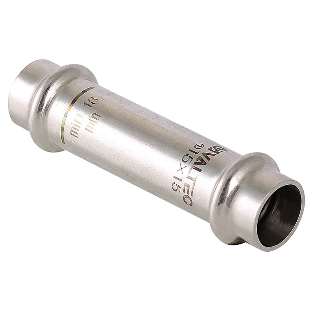 Муфта надвижная VALTEC VTi.904.I 22х22 мм нержавеющая сталь VTi.904.I.002222