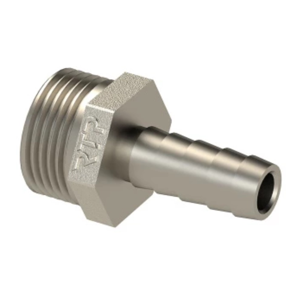 Штуцер для шланга RTP 3/4 x 20 мм латунный 25157