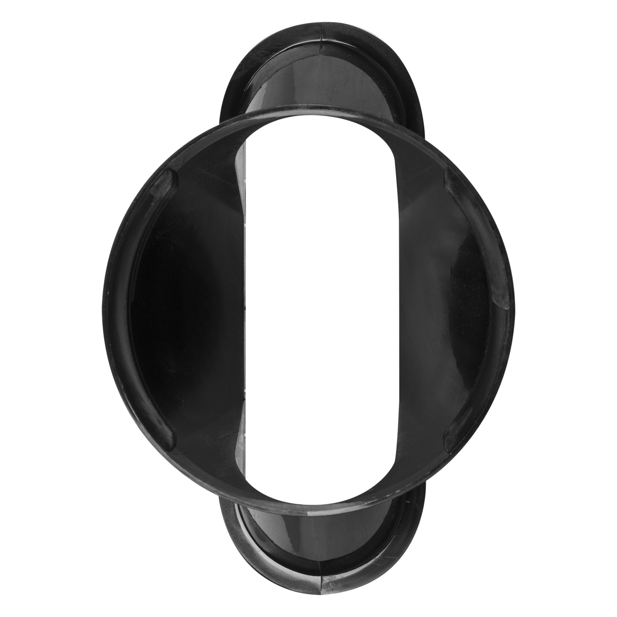 Кольцо воздуховода внешнее Zanussi ZACM-09/12 MS/N1 черное 810700745B