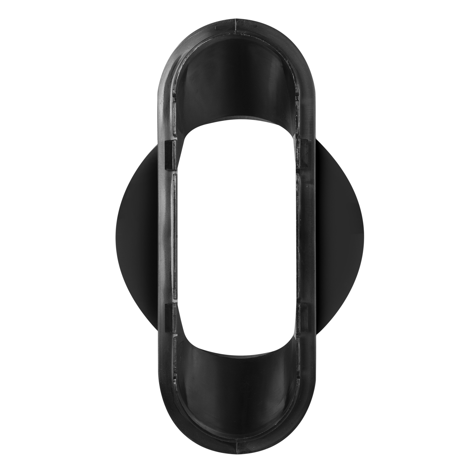 Кольцо воздуховода внешнее Zanussi ZACM-09/12 MS/N1 черное 810700745B