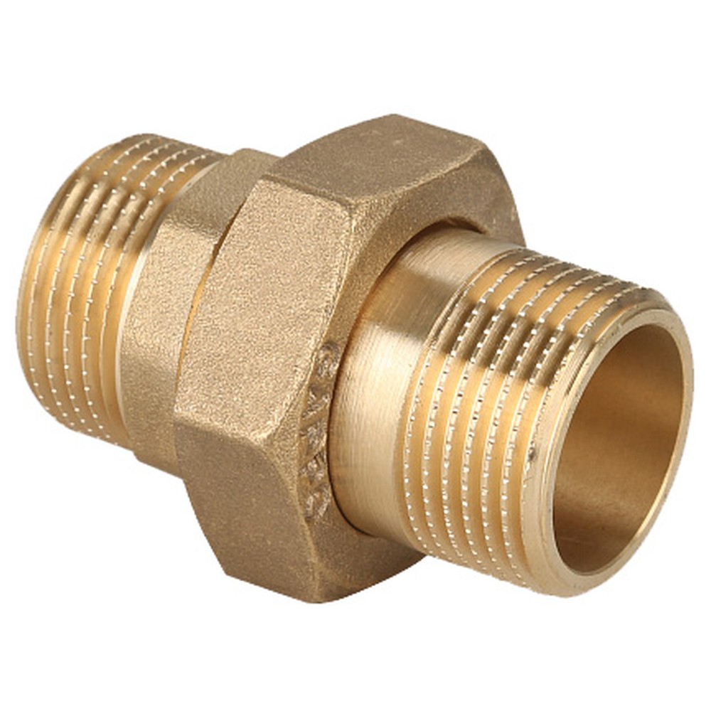 Соединитель прямой (американка) Gappo НР-НР латунь 1 1/2 НС-1441027