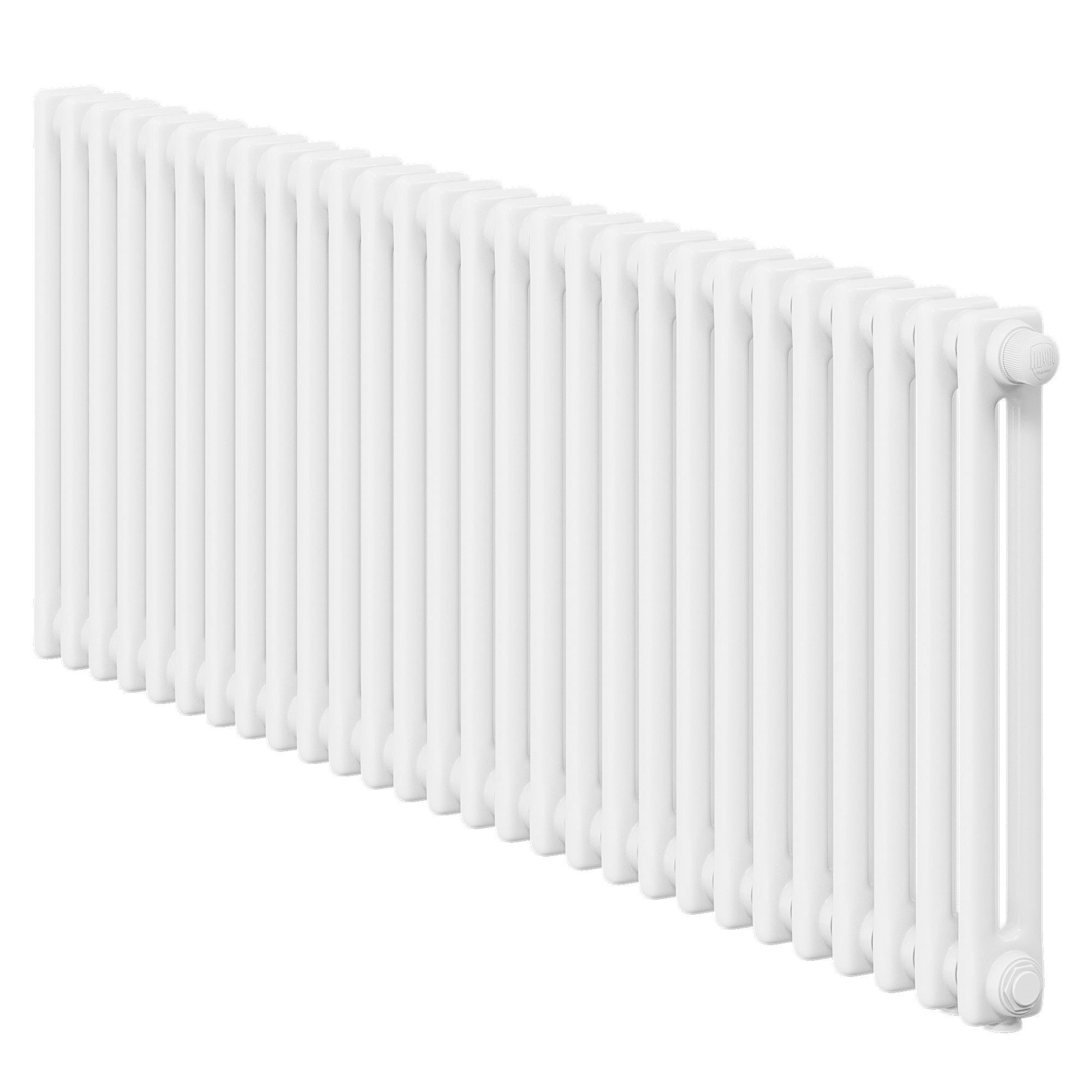 Дизайн-радиатор Royal Thermo Insignia R VC2050 28 секций нижнее подключение RAL9016 InR-VC2050.28.9016