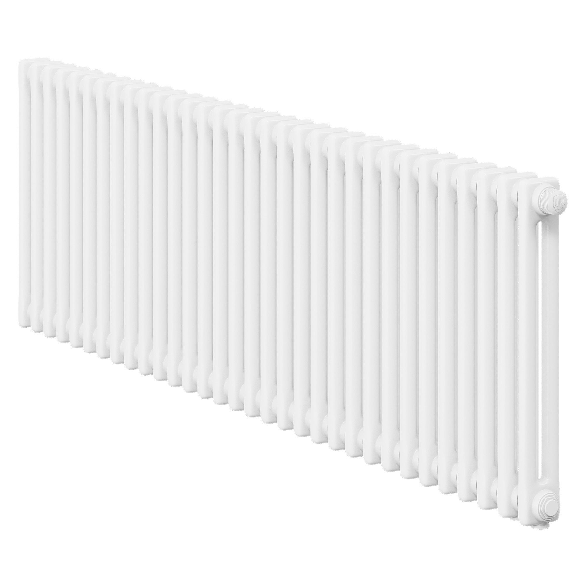 Дизайн-радиатор Royal Thermo Insignia R VC2050 32 секции нижнее подключение RAL9016 InR-VC2050.32.9016