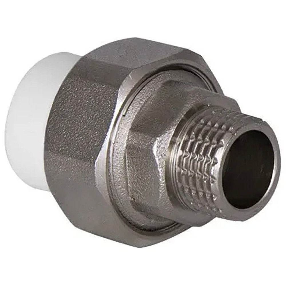 Муфта комбинированная разъемная TEBO 25 мм x 1 НР T-ППР.Мрн.25.1.Б.Tr