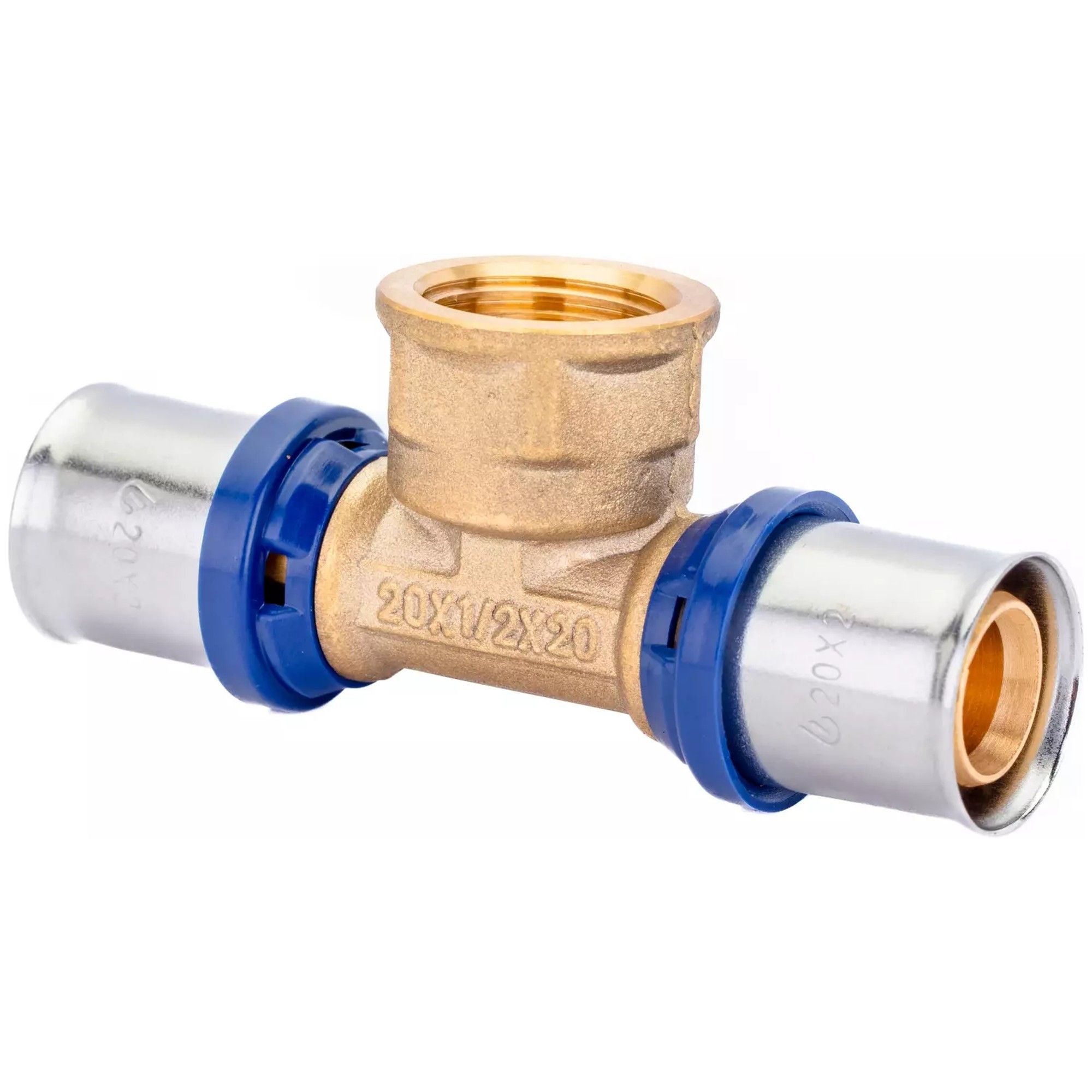 Тройник пресс Usystems MLC Plus 20 x Rp1/2 ВР x 20 1237252