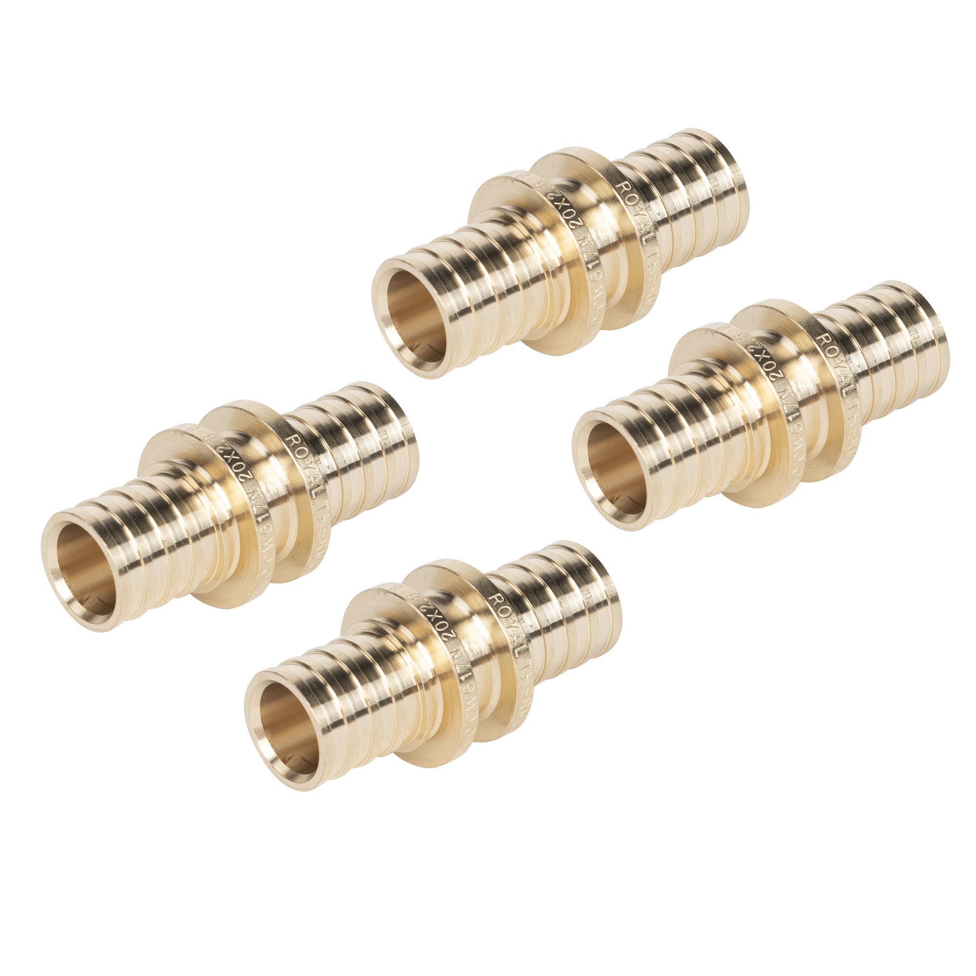 Муфта аксиальная соединительная Royal Thermo 20 мм упаковка 4 шт RTFAL1626u
