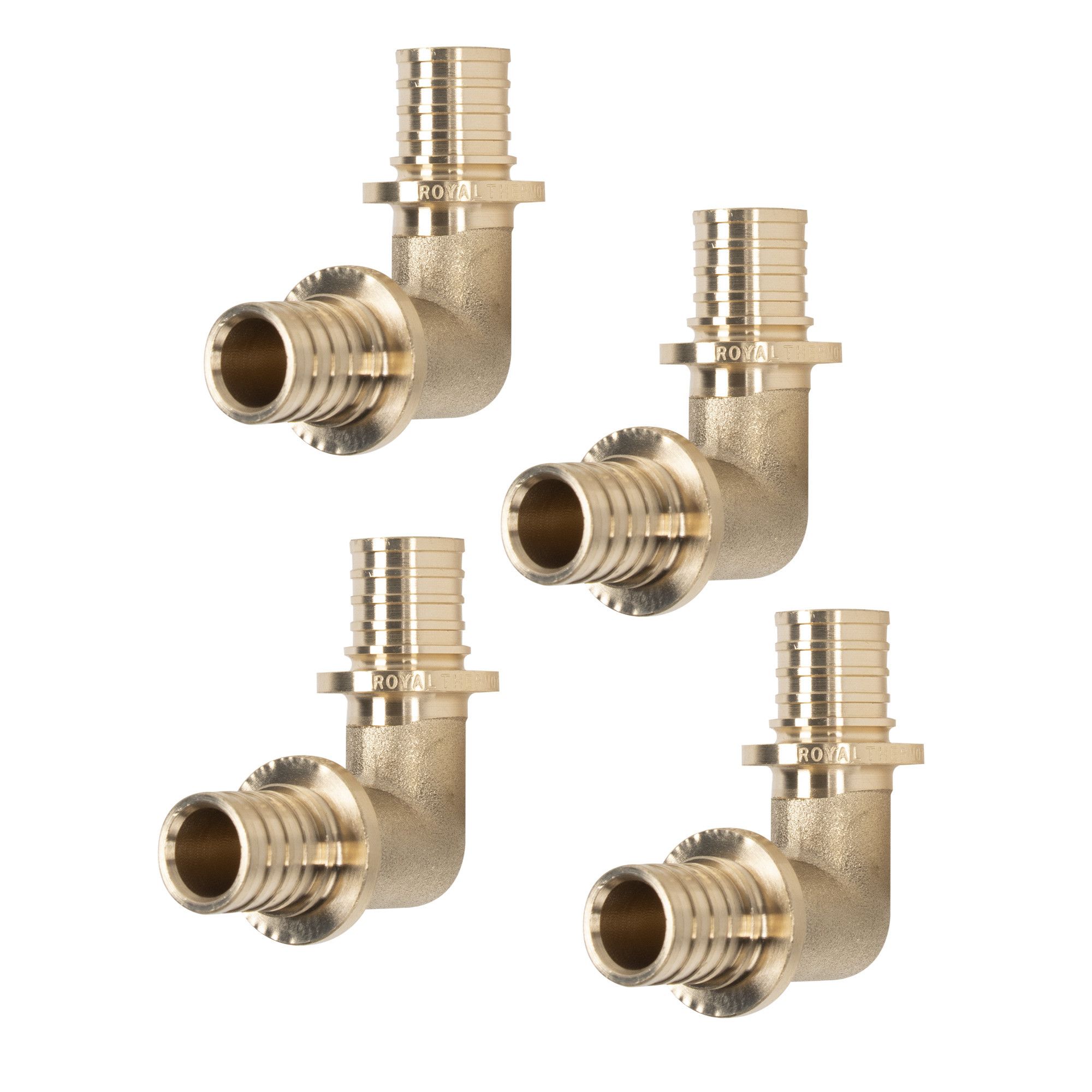 Угольник аксиальный Royal Thermo 90° 16 мм упаковка 4 шт RTFAL1649u