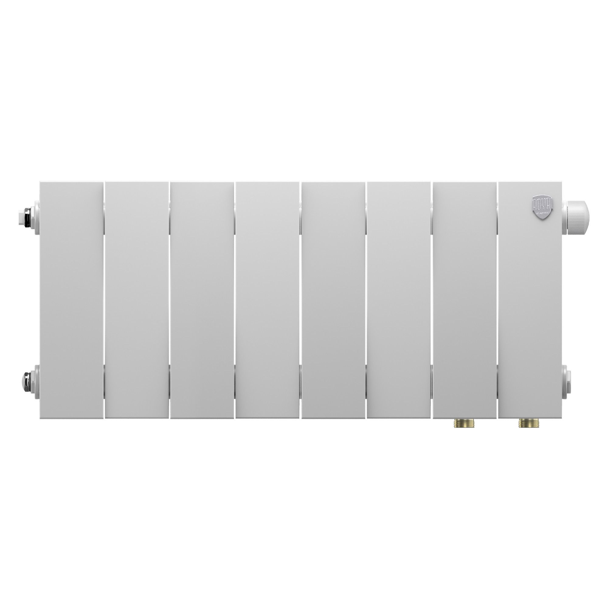 Радиатор биметаллический Royal Thermo PianoForte 200 Bianco Traffico 8 секций RTPWVL803020008