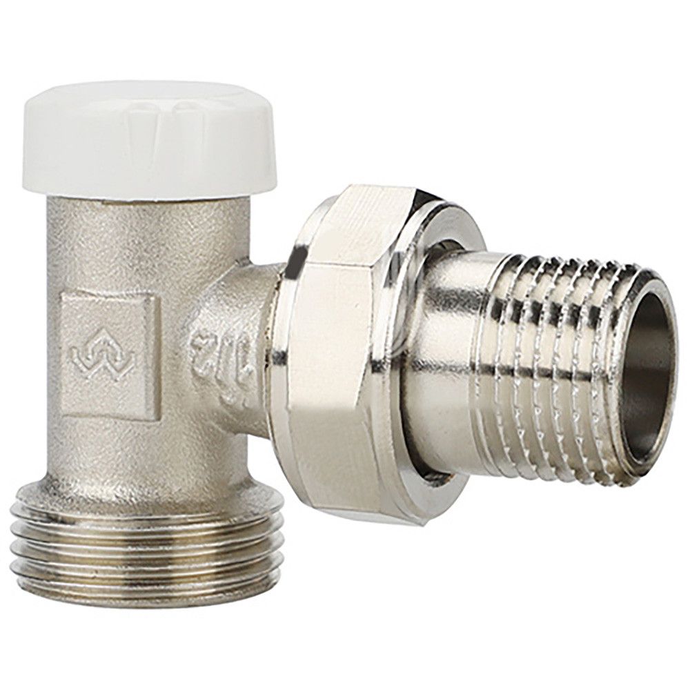 Клапан запорный радиаторный VARMEGA 1/2x3/4 EK угловой VMRV03-N10415