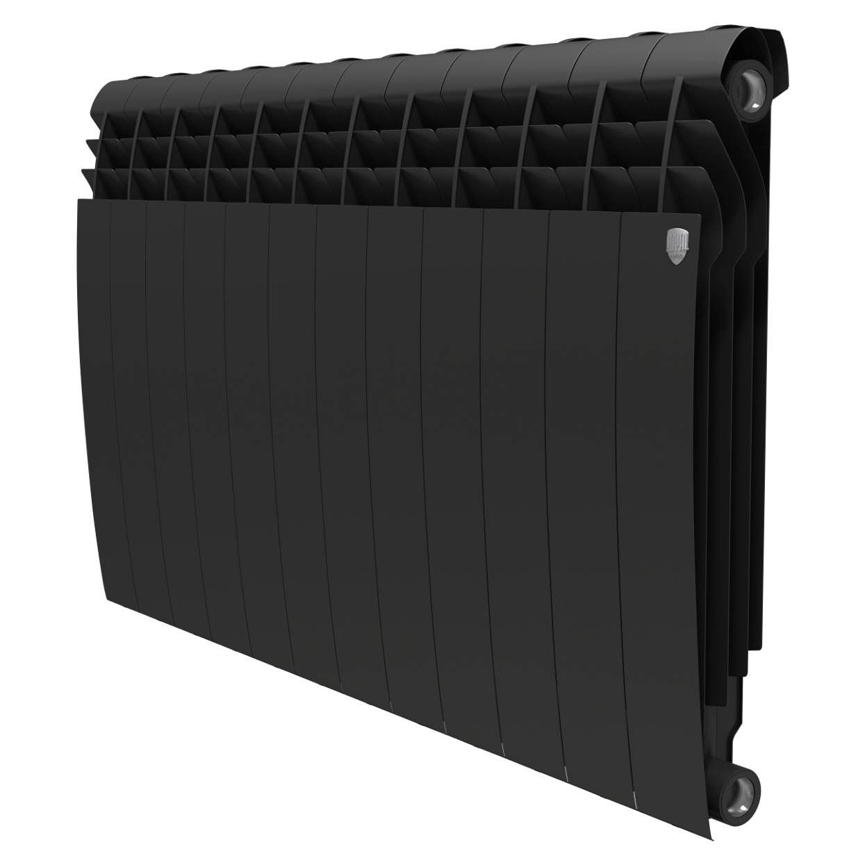 Радиатор биметаллический Royal Thermo BiLiner 500 12 секций Noir Sable RTBNNS50012