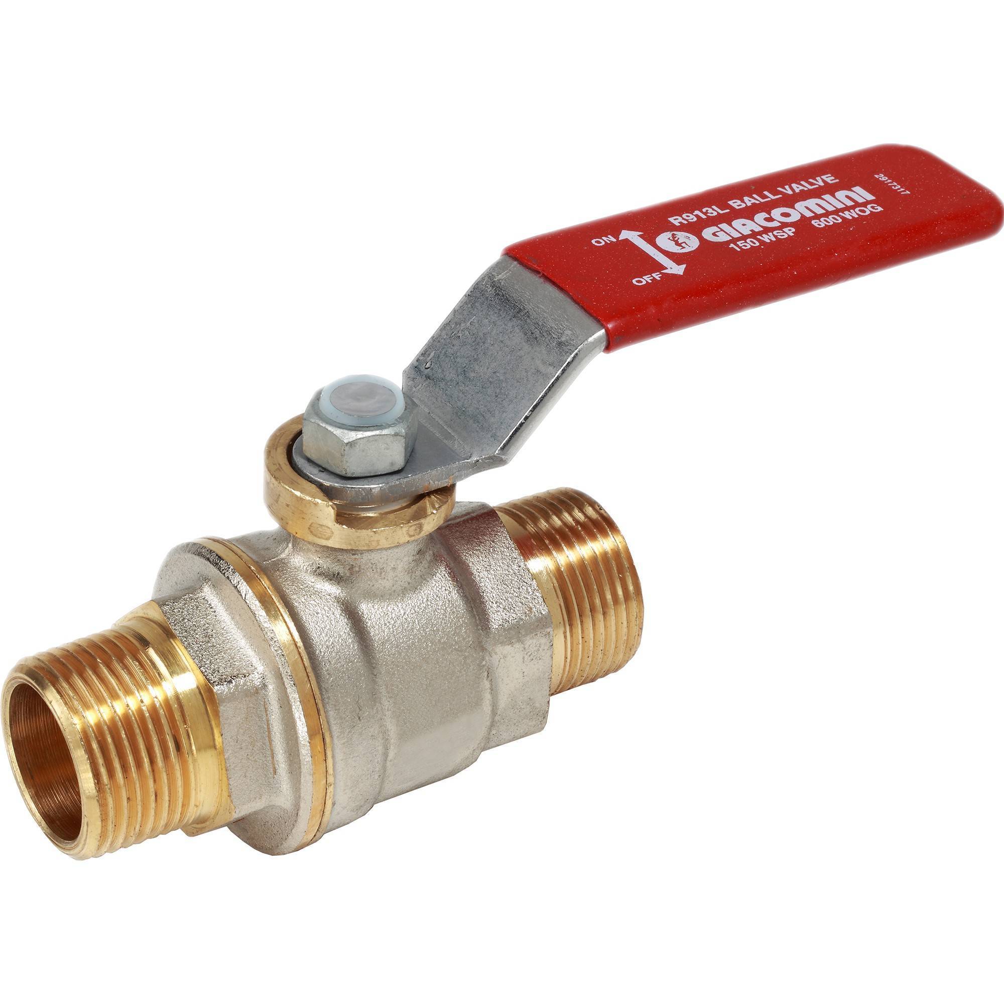 Кран шаровой Giacomini DADO 1 НР-НР рычаг R913LX025