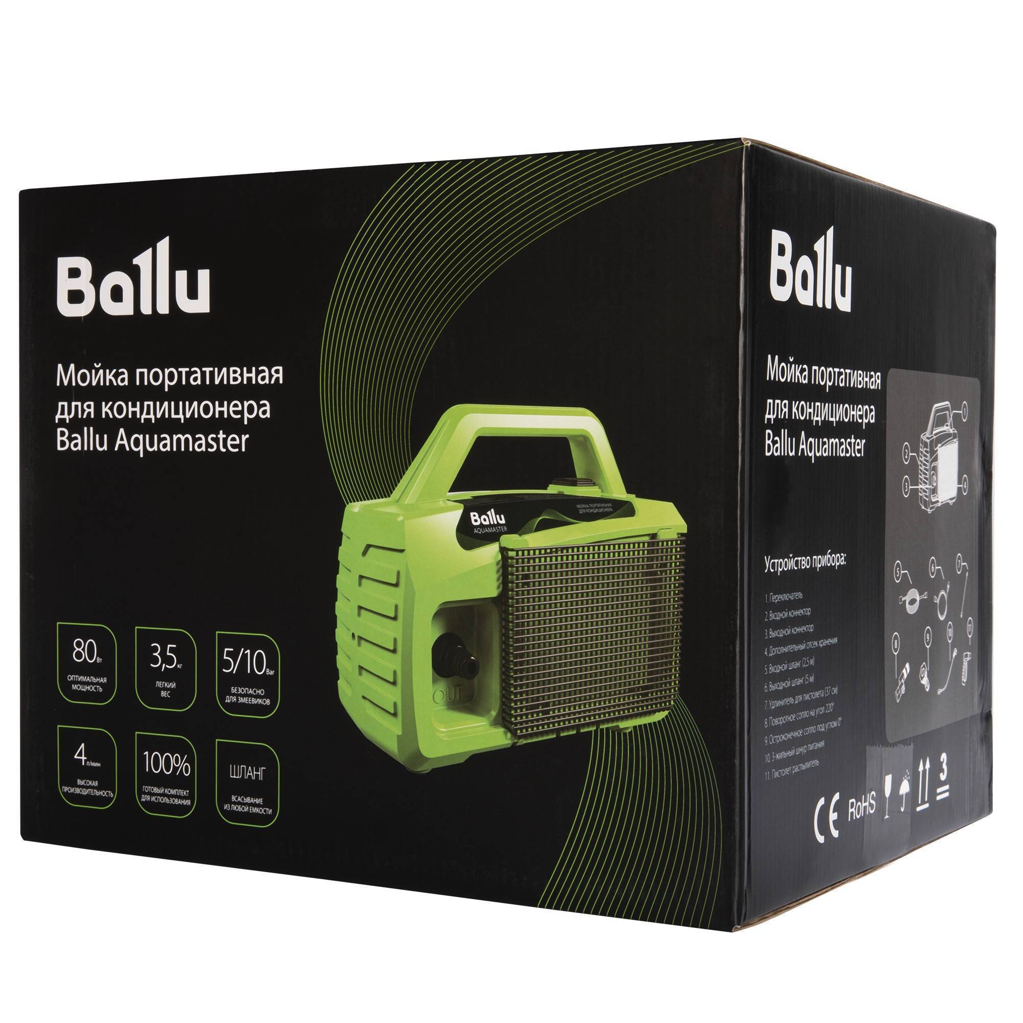 Мойка портативная для кондиционеров Ballu Aquamaster BMT-1