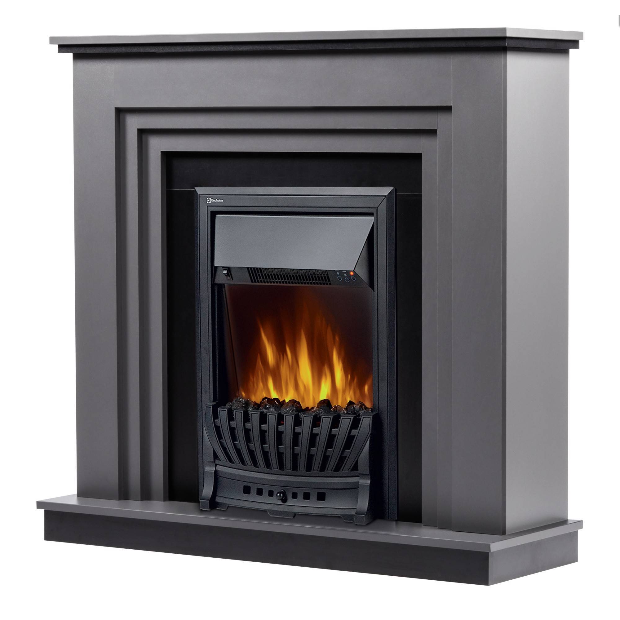 Каминокомплект Firelight Grado Classic с очагом Electrolux EFP/P-1020LS графит/черный НС-1589805
