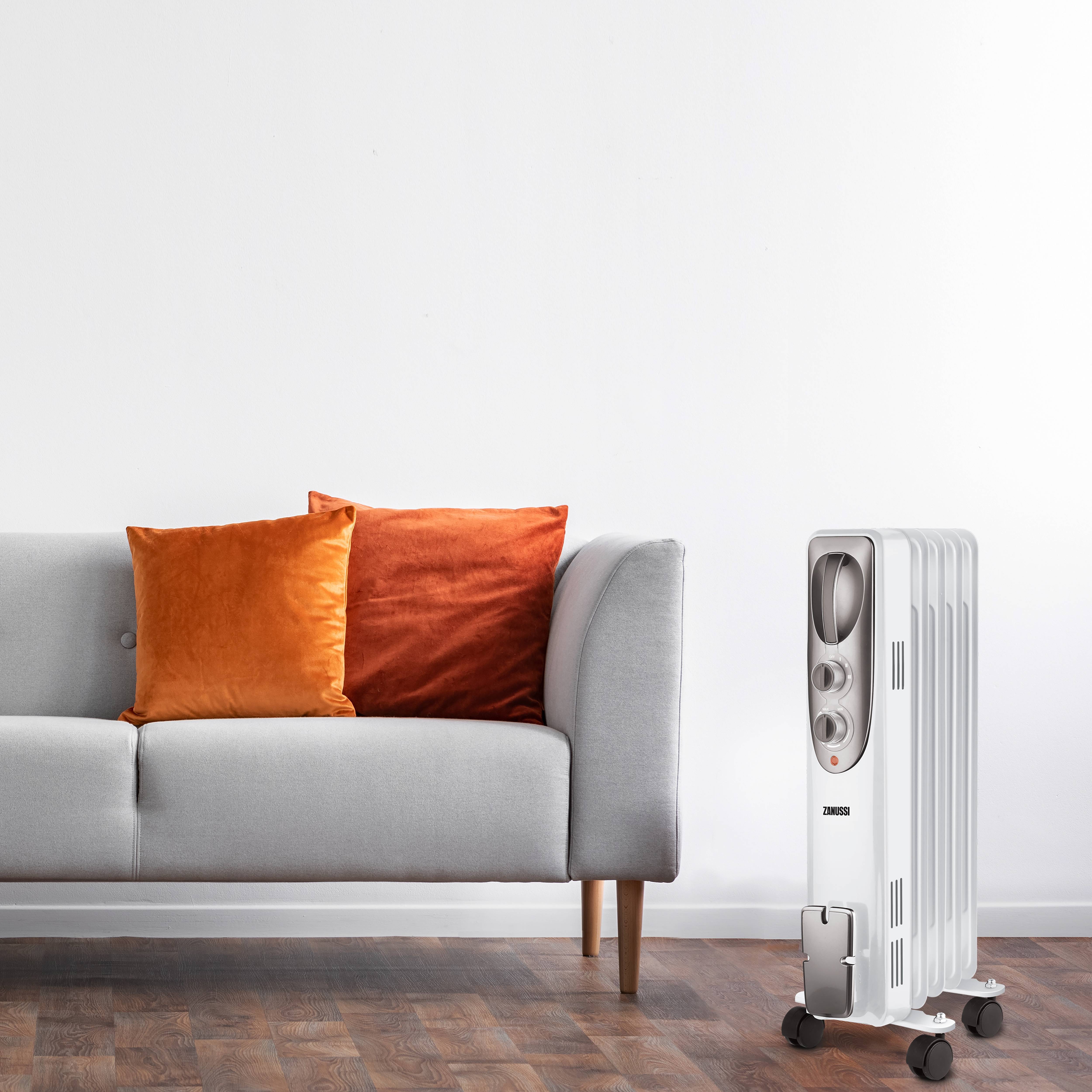 Радиатор масляный Zanussi Espressione ZOH/ES-05WN 1000 Вт 5 секций ZOH/ES-05WN