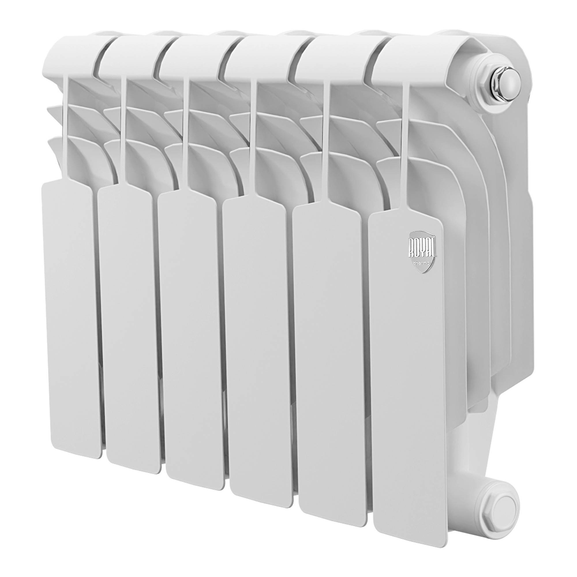 Радиатор биметаллический Royal Thermo Vittoria Super 300 5 секций боковое подключение 1425999