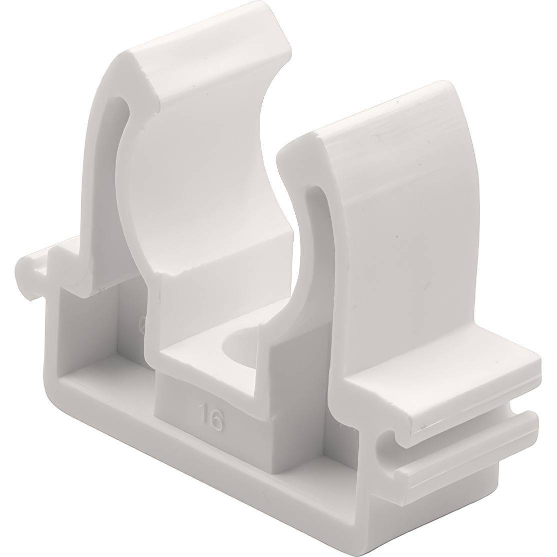 Фиксатор для полипропиленовой трубы Thermolight 20 мм белый 1620689