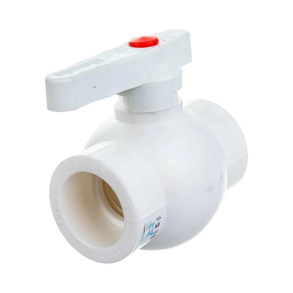 Кран шаровой PPR Lammin PREMIUM 63 мм белый НС-1641554