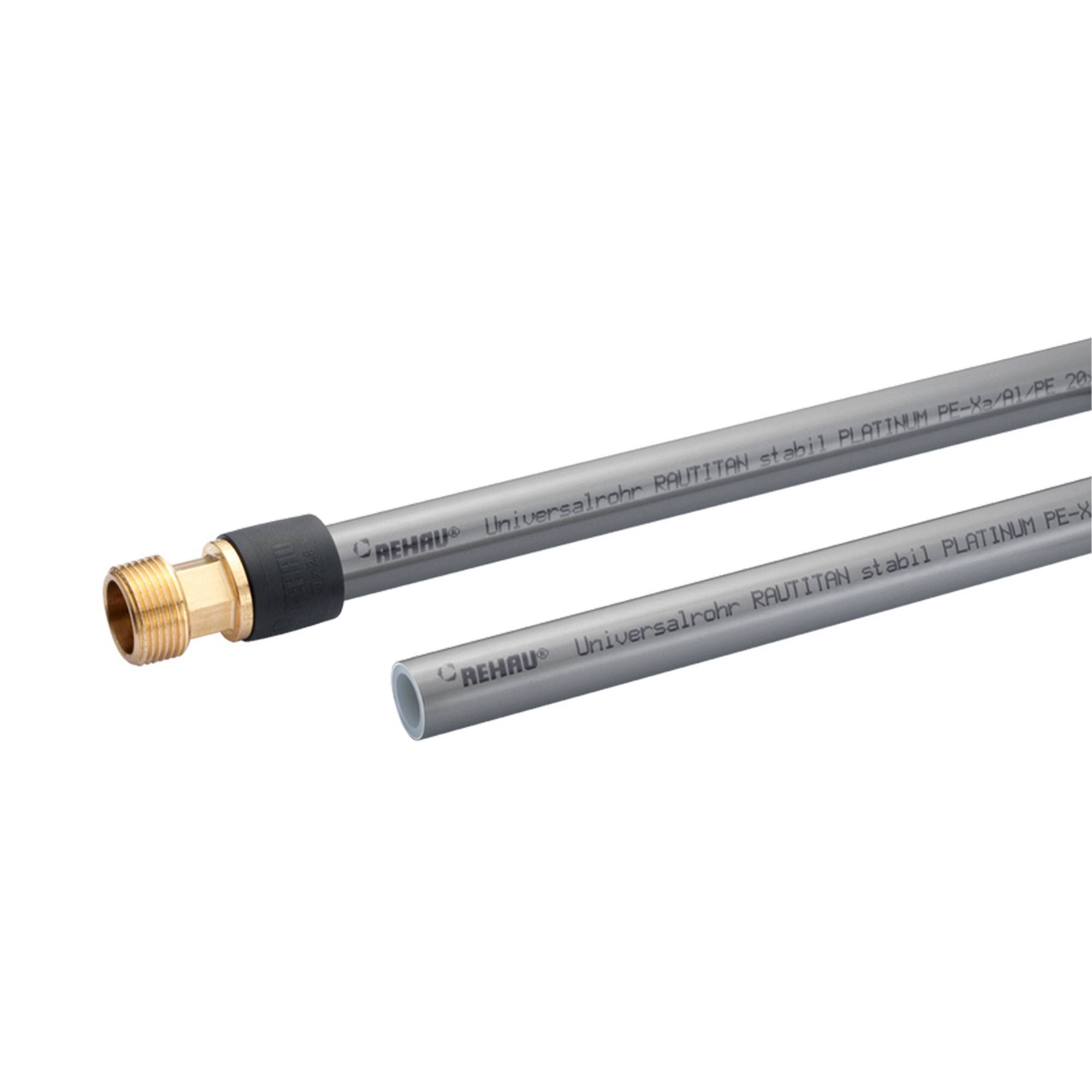 Труба универсальная REHAU RAUTITAN stabil PLATINUM 16,2х2,6 мм бухта 100 м 1522319