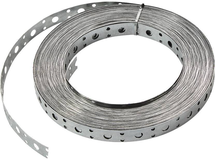 Лента перфорированная оцинкованная SHUFT 20х0.5 мм 25 м 1425428