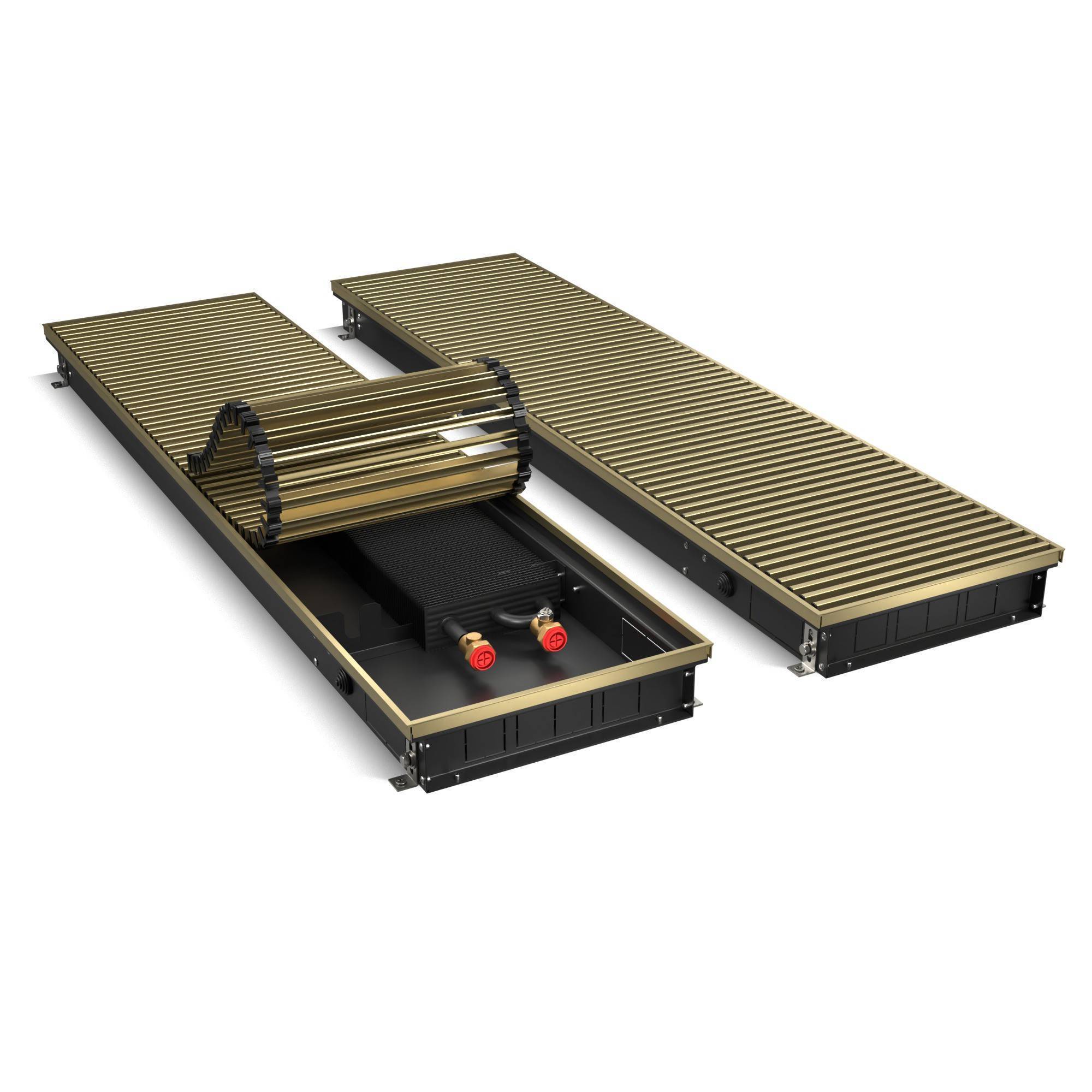 Конвектор внутрипольный Royal Thermo ATRIUM 75x300x1900 мм DG-U-LB 1558840