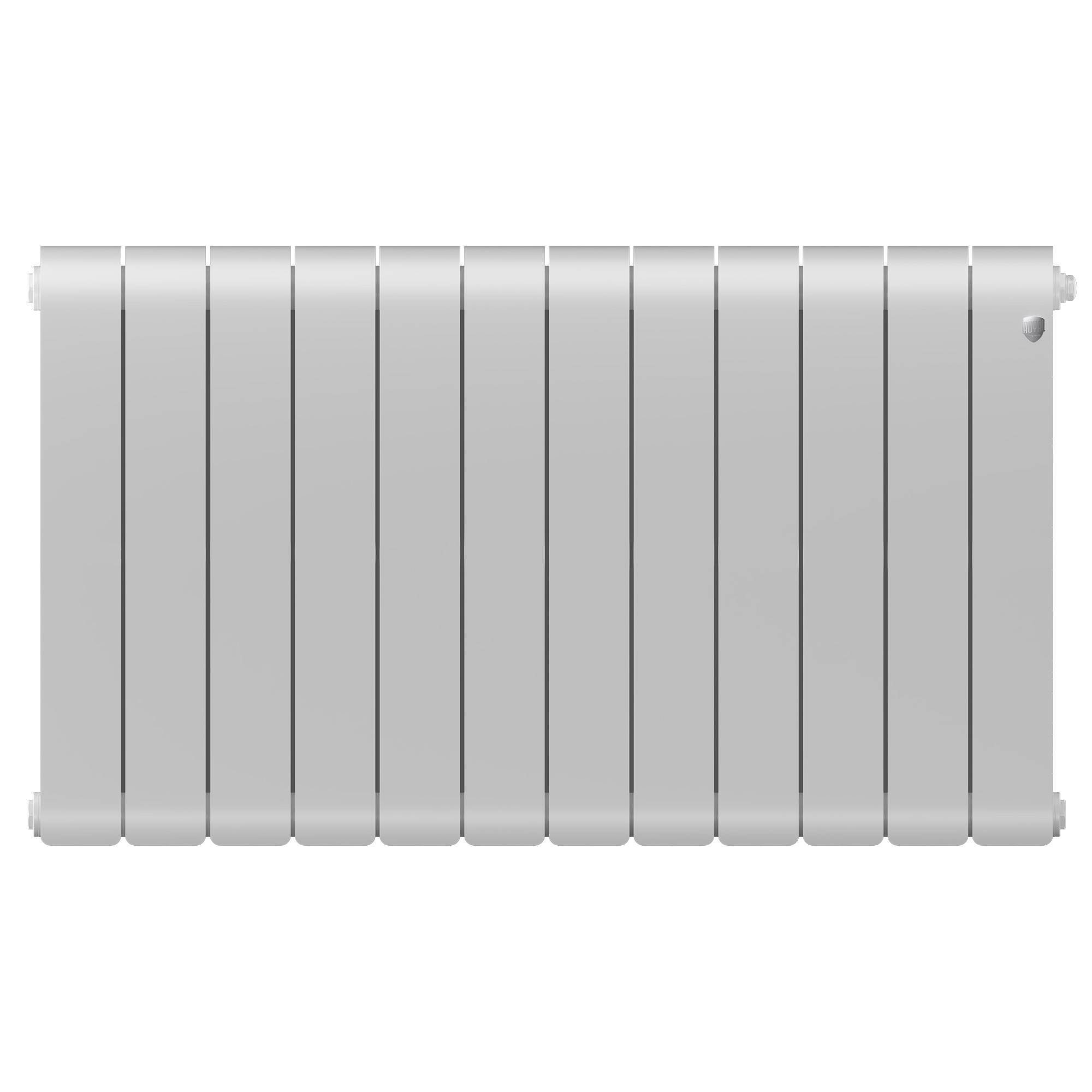 Радиатор биметаллический Royal Thermo Infinity 500 Bianco Traffico 12 секций боковое подключение НС-1630019