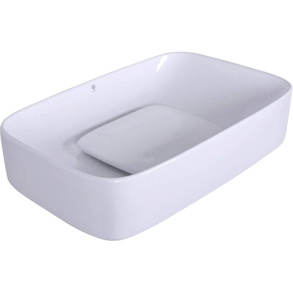 Раковина накладная Orange B07 санфарфор белый глянец B07-600W