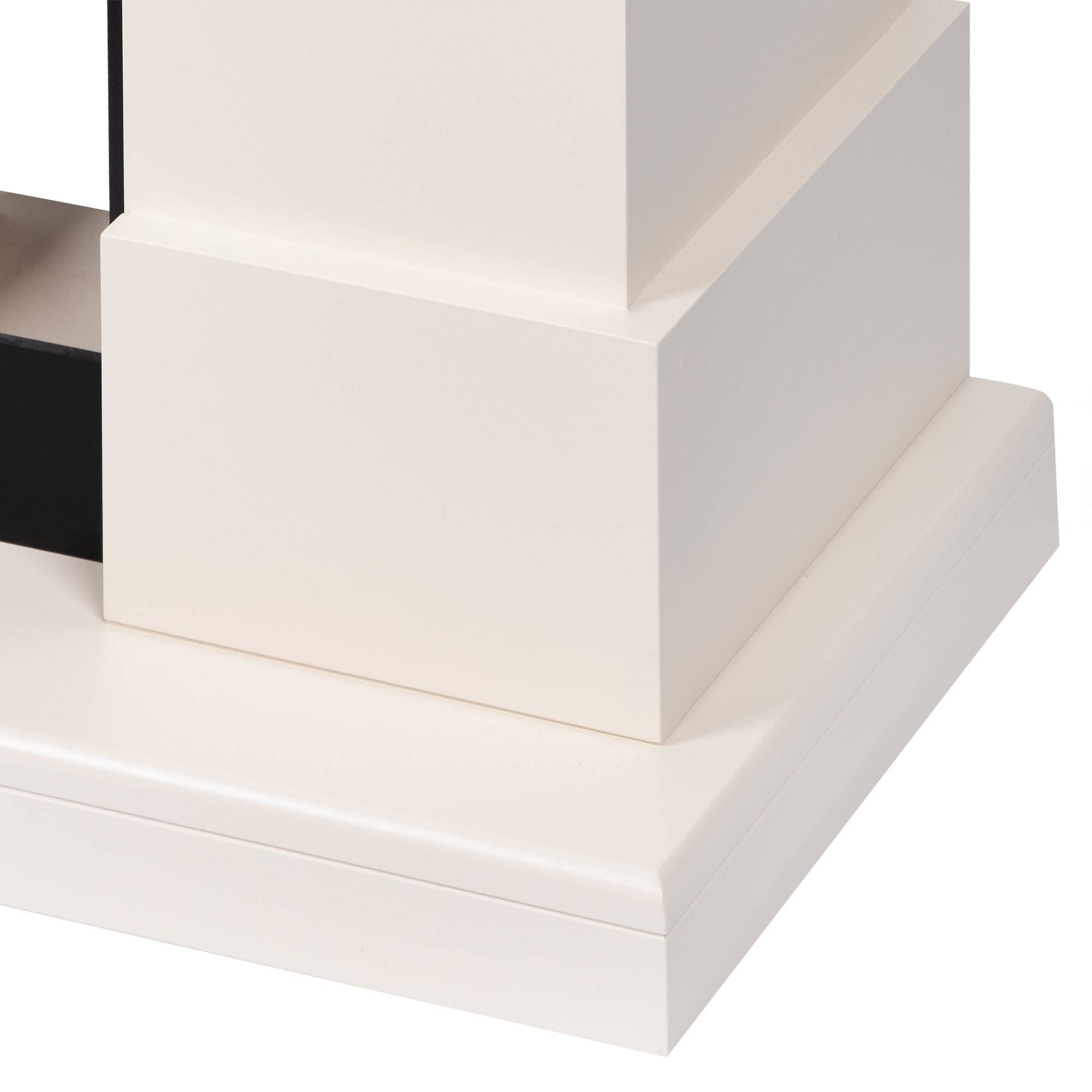 Портал для электрокамина Firelight California 42/40/36 молочный 1672685