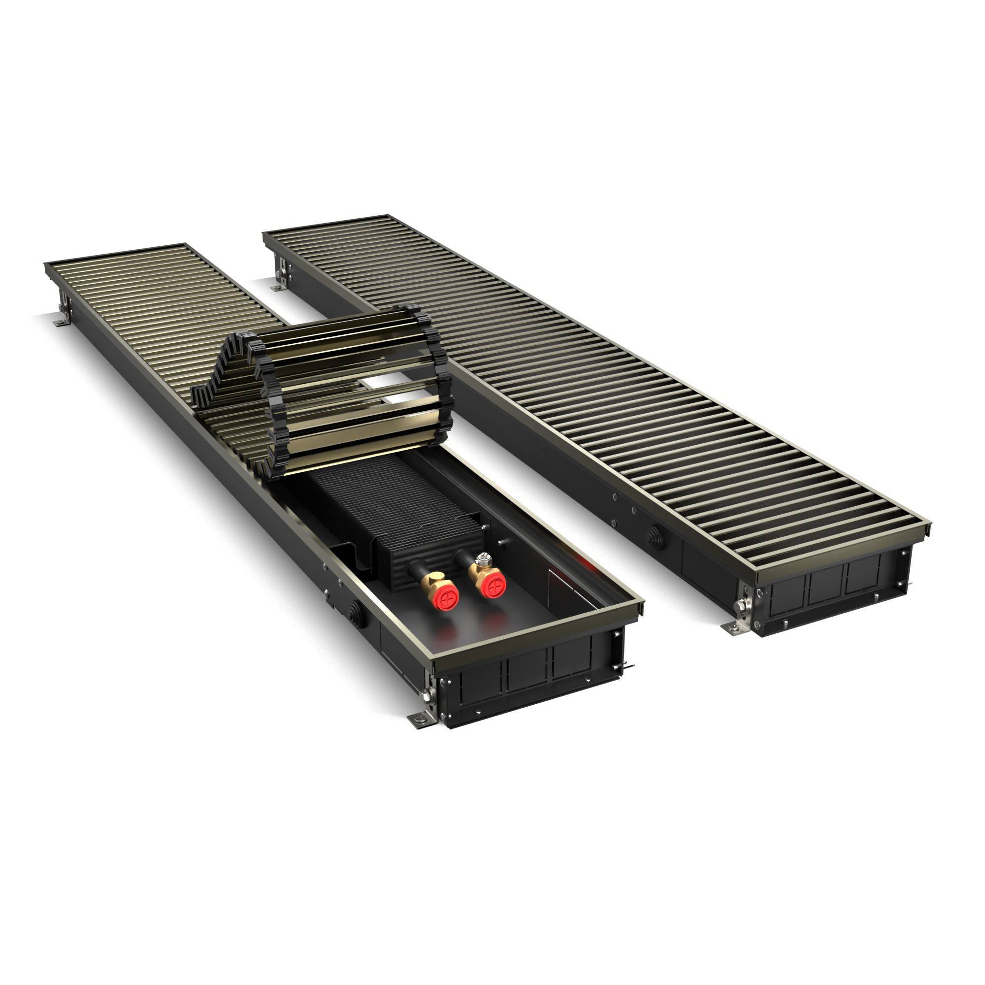 Конвектор внутрипольный Royal Thermo ATRIUM 75/200/2500 DG-U-DB НС-1558771