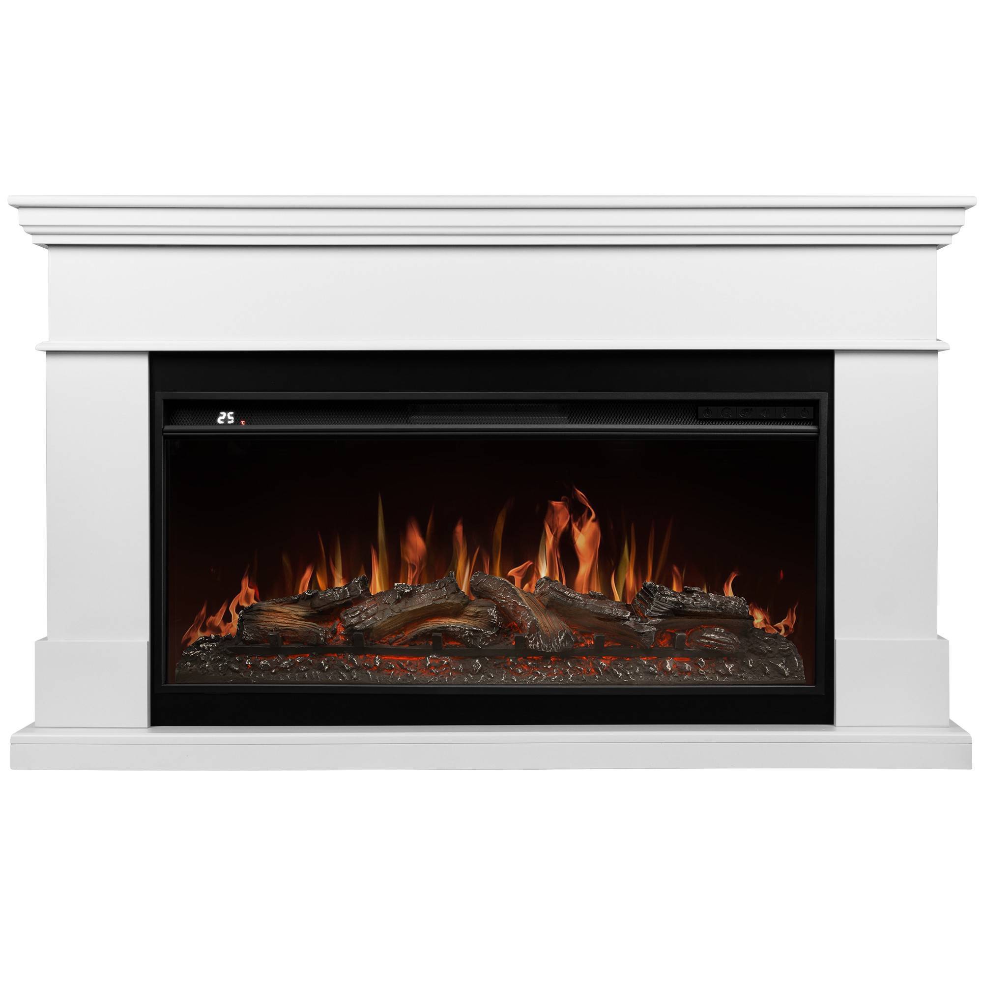 Каминокомплект Royal Thermo Aurora RTFP/P-AR40LS с порталом Firelight California 42/40/36 белый НС-1704461