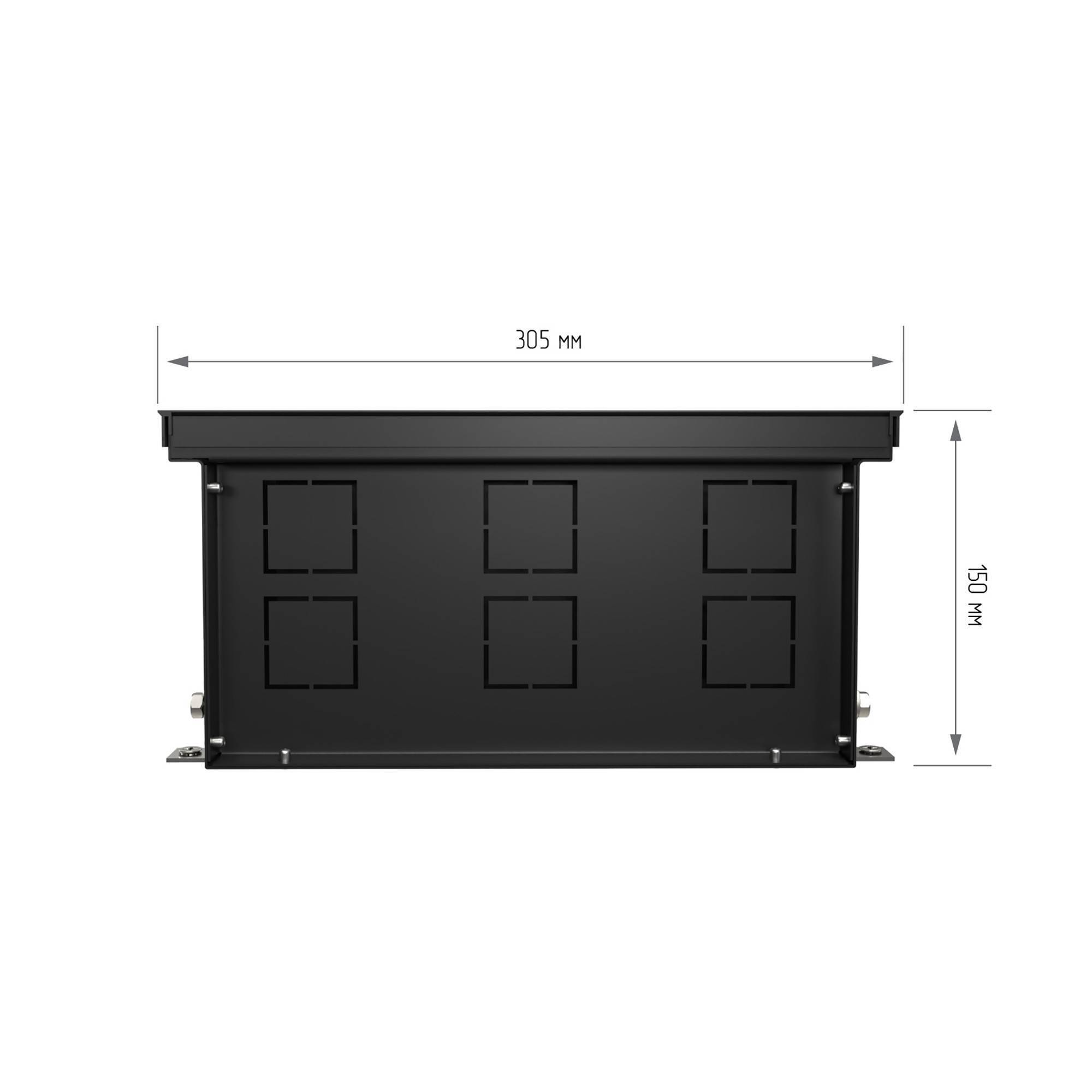 Конвектор внутрипольный Royal Thermo ATRIUM TURBO 150x300x2800 мм инверторный Светлая бронза НС-1666415