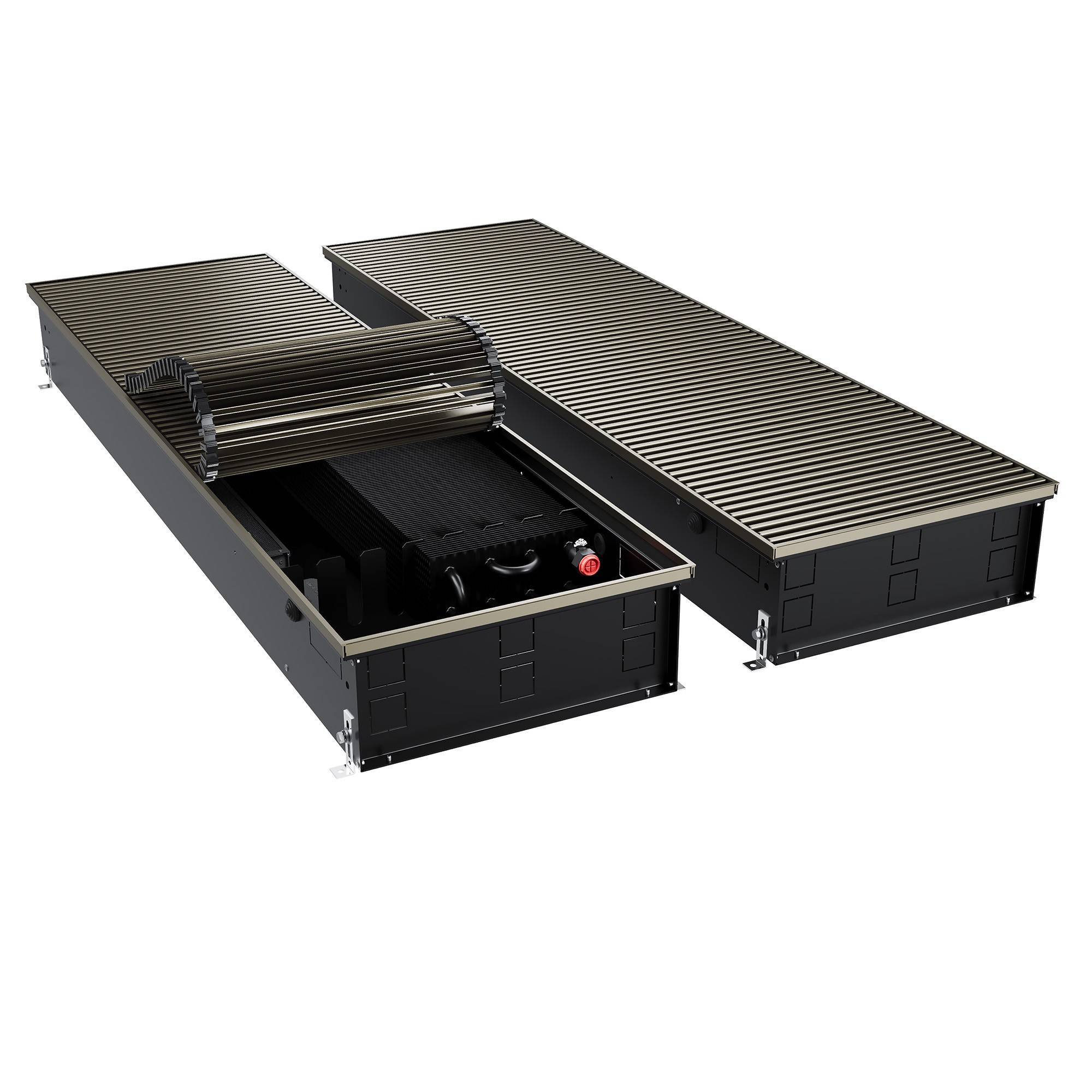 Конвектор внутрипольный Royal Thermo ATRIUM TURBO 150x400x1400 мм инверторный DG-U-DB НС-1666746