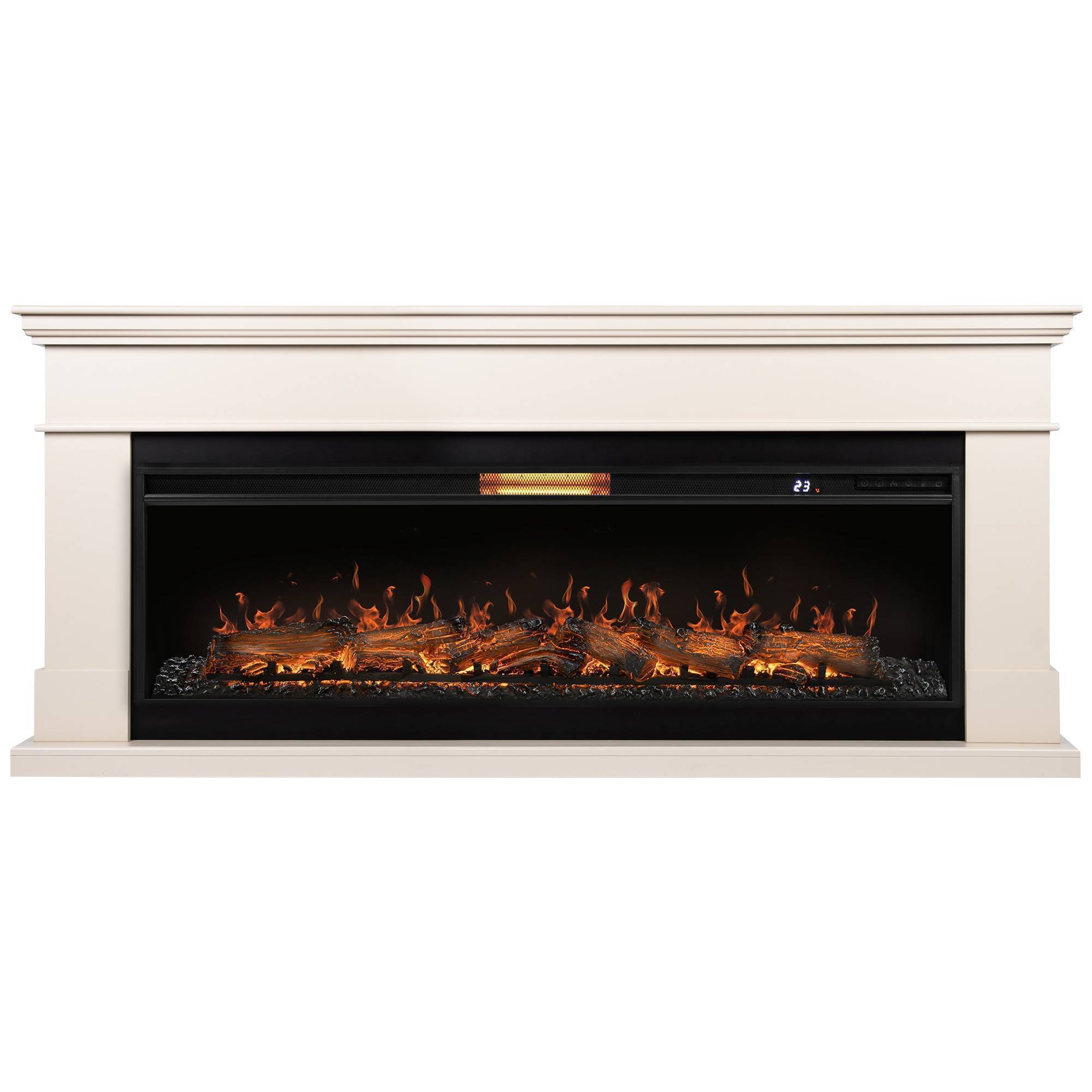 Портал для электрокамина Firelight California 60 IV молочный 1704300