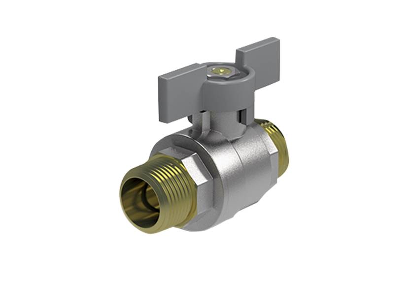 Кран шаровой Royal Thermo EXPERT TEFLON 1/2 НГ бабочка RTE 02.022