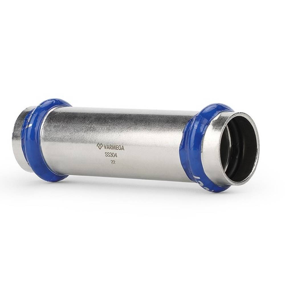 Муфта двухраструбная надвижная Varmega Inox Press 42 мм VMIP24-4242