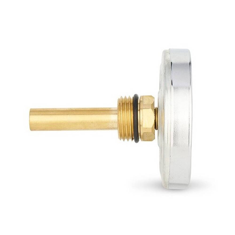 Термометр биметаллический VARMEGA 63 мм 0-160 °C погружной 1/2 штуцер 50 мм VMMT02-635004