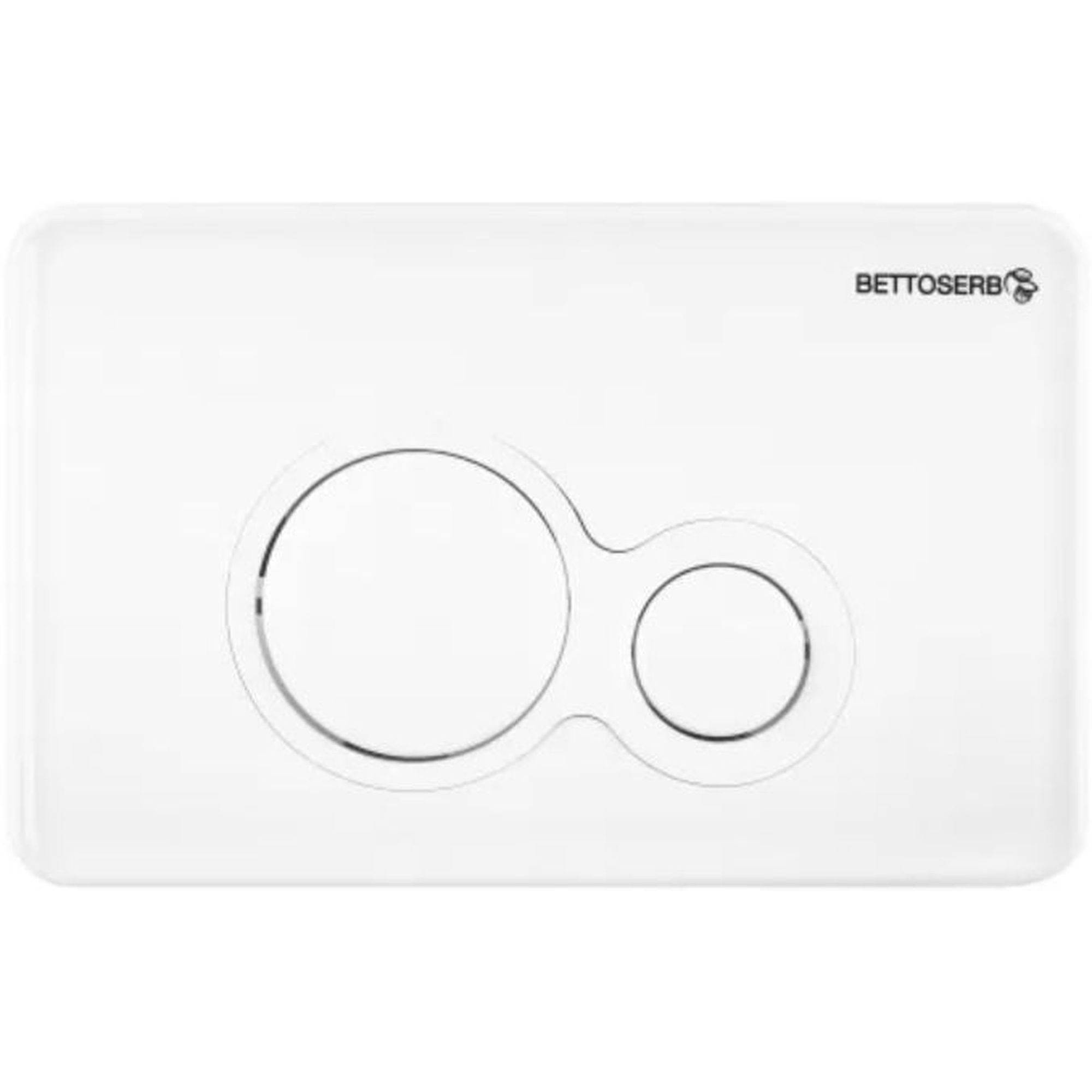 Система инсталляции для унитаза Bettoserb Sava Free Standing с клавишей смыва Twin белый глянец 1637761