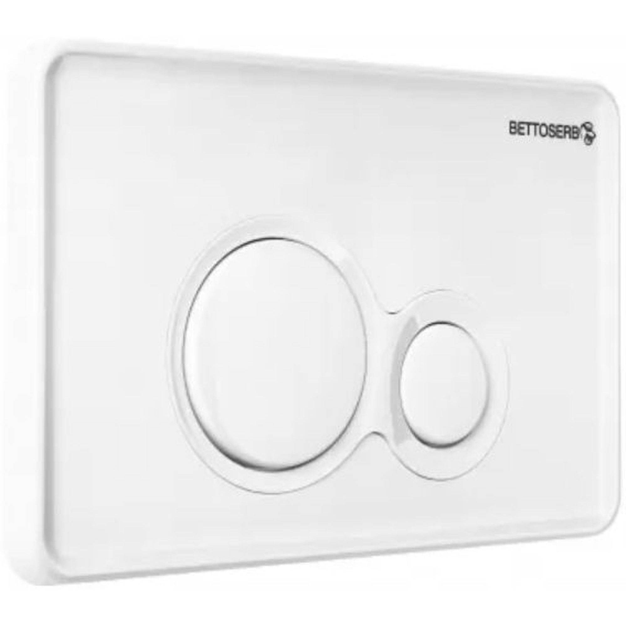 Система инсталляции для унитаза Bettoserb Sava Free Standing с клавишей смыва Twin белый глянец 1637761