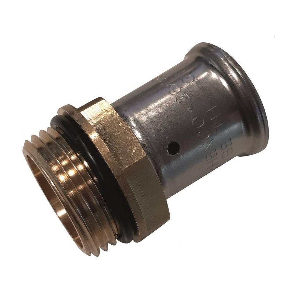 Муфта для коллектора VBS пресс Henco латунная 26x3/4 16-2605
