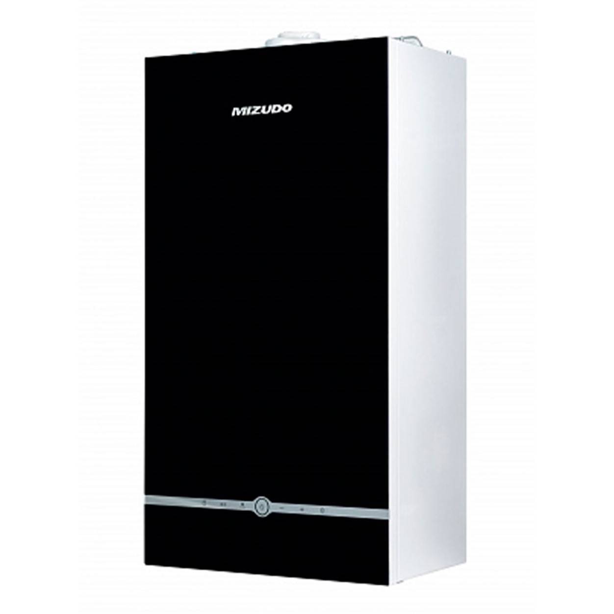 Котел газовый настенный MIZUDO GB M24Т pro двухконтурный 24 кВт OpenTherm черный M24T pro black