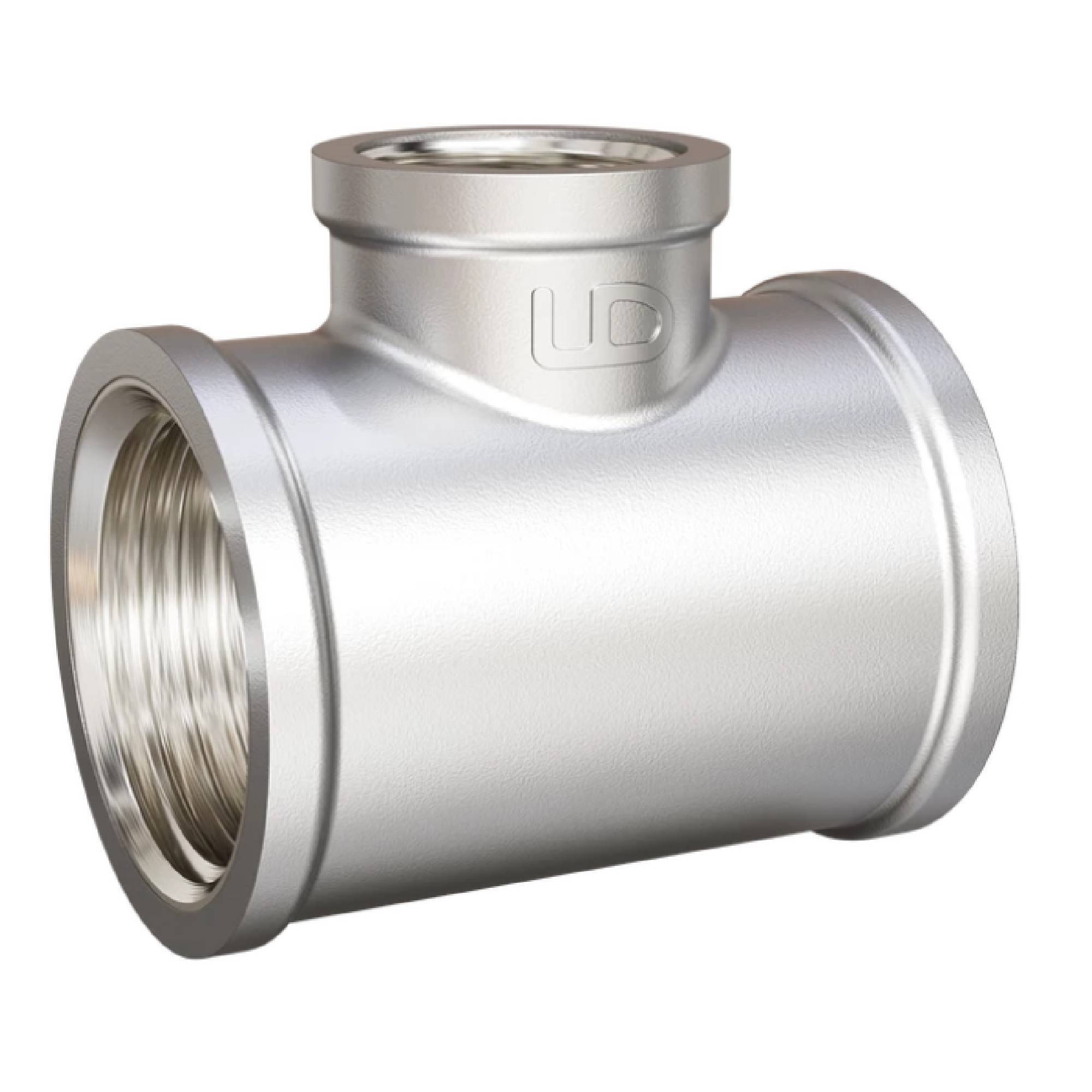 Тройник переходной LD Pride DN 20х15х20 мм ВР латунь никелированная НС-1558166