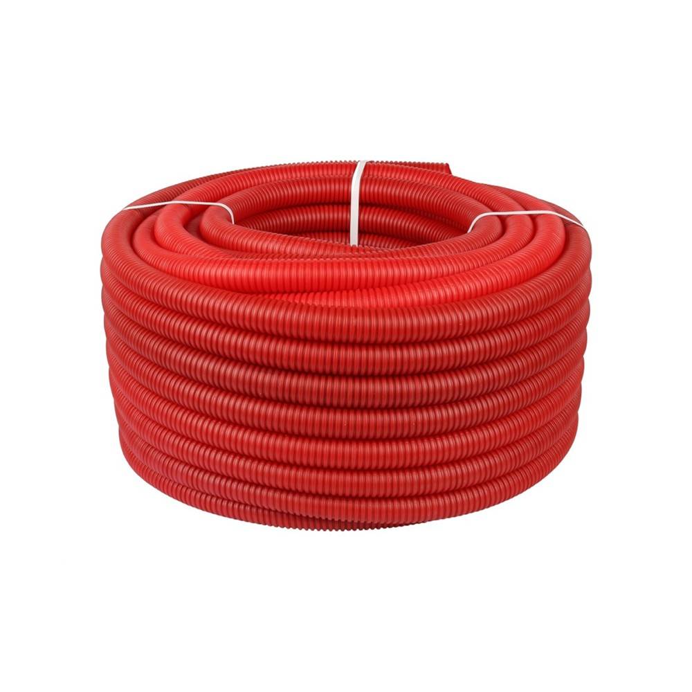 Труба гофрированная ПНД VARMEGA 23 мм для труб 16 мм красная VM58111