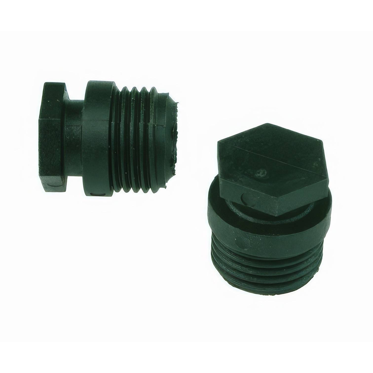 Заглушка Henco PVDF 1/2 черная 1646805