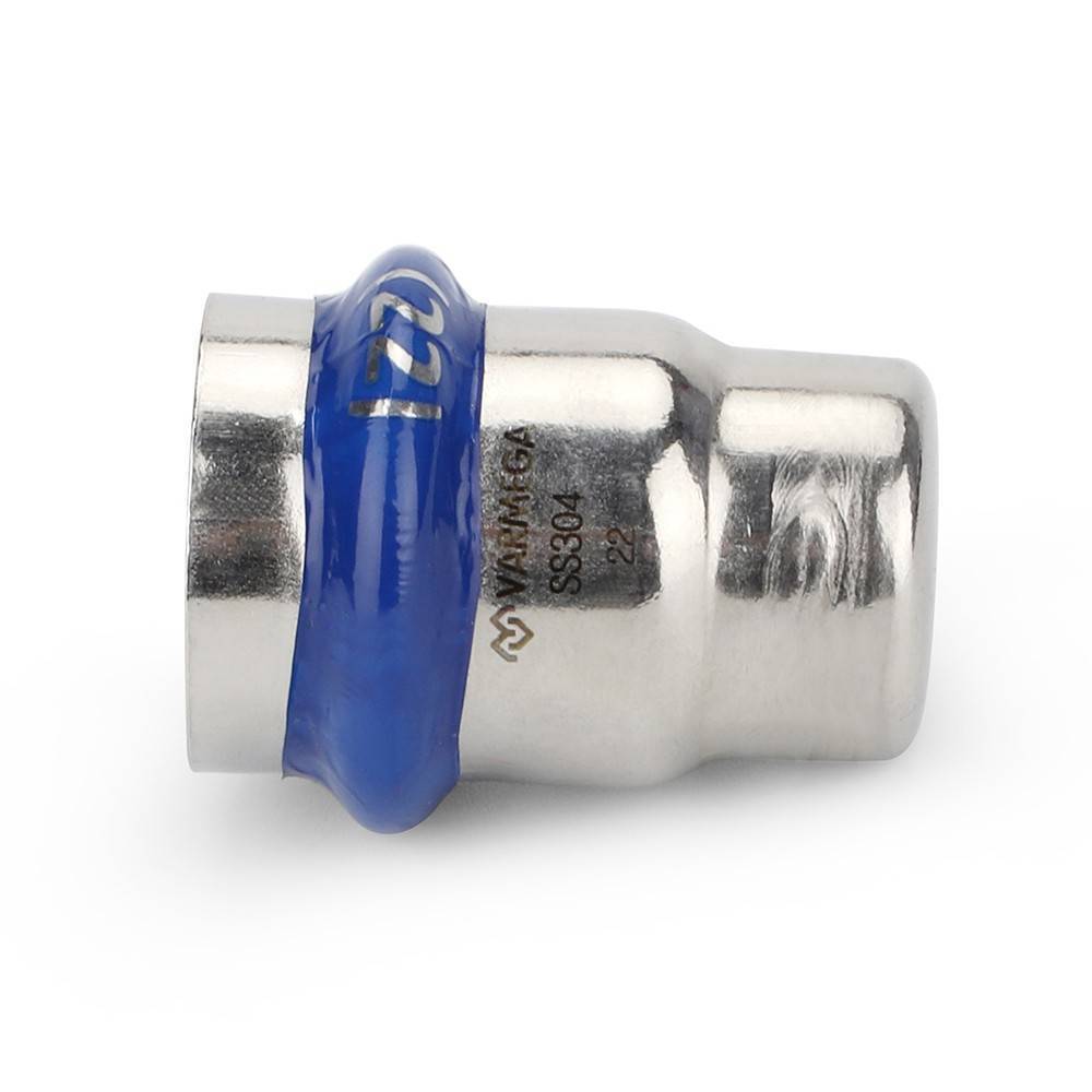 Заглушка раструбная Varmega Inox Press 18 мм VSS099018