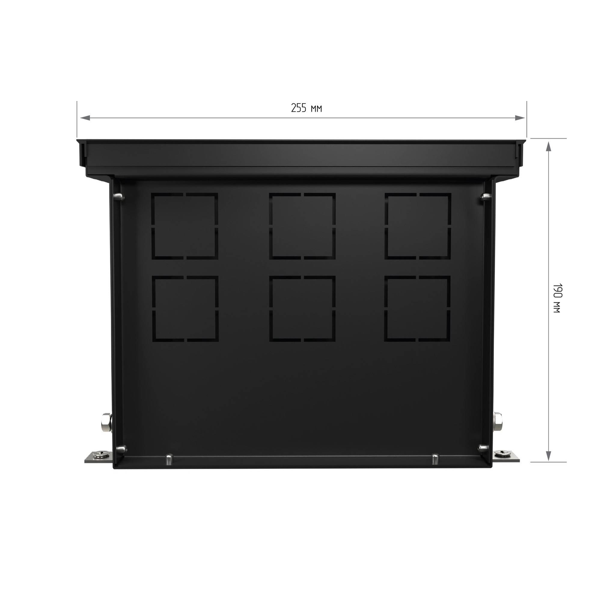 Конвектор внутрипольный Royal Thermo ATRIUM TURBO 190x250x2700 мм инверторный Натуральный алюминий НС-1665198