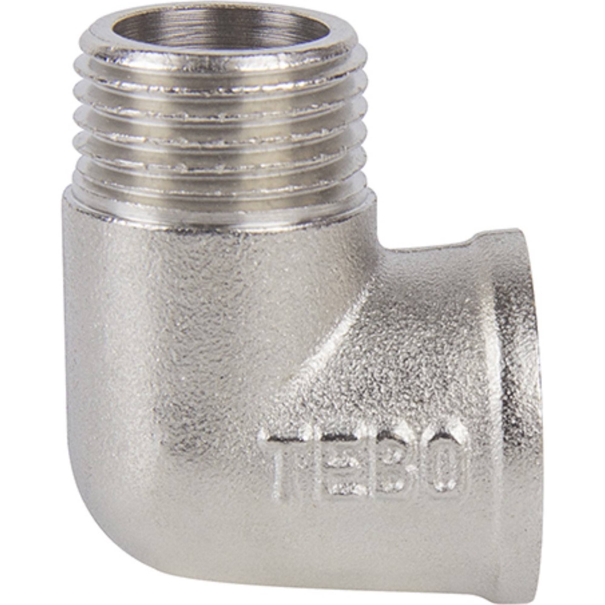 Угольник PP-R комбинированный TEBO 25х3/4 дюйма ВР/НР 031030607