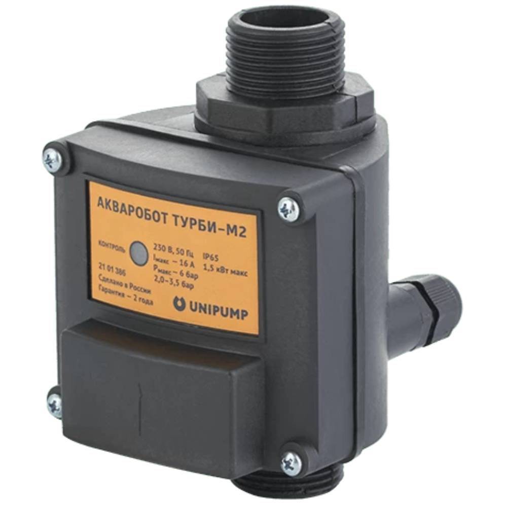 Блок управления насосом UNIPUMP ТУРБИ-М2 2.0-3.5 бар до 1.5 кВт 69619